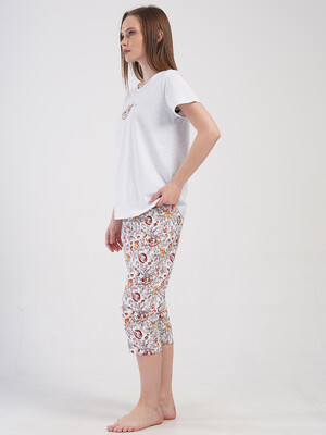 Купить Хлопковый летний комплект с капри VIENETTA 4082081784 в Украина в Lingerie.ua - Одяг для дому та відпочинку, Фото 7