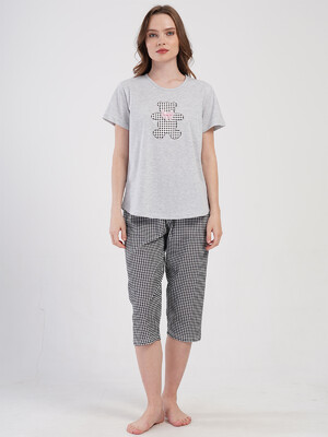 Купить Летний хлопковый комплект большого размера VIENETTA 4085046331 в Украина в Lingerie.ua - Одяг для дому та відпочинку, Видео