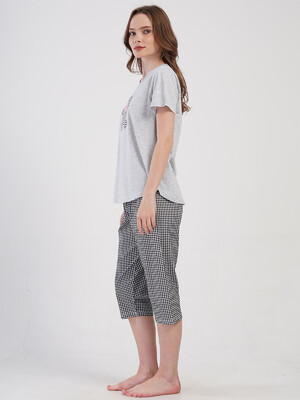 Купить Летний хлопковый комплект большого размера VIENETTA 4085046331 в Украина в Lingerie.ua - Одяг для дому та відпочинку, Фото 5