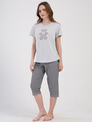 Купить Летний хлопковый комплект большого размера VIENETTA 4085046331 в Украина в Lingerie.ua - Одяг для дому та відпочинку, Фото 6