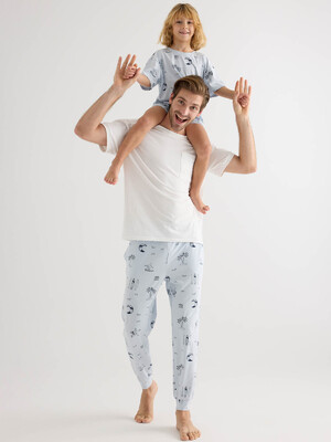 Купить Хлопковый детский домашний комплект с коротким рукавом HAYS 50376 в Украина в Lingerie.ua - Одяг для дому та відпочинку, Фото 2