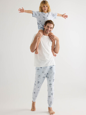 Купить Хлопковый детский домашний комплект с коротким рукавом HAYS 50376 в Украина в Lingerie.ua - Одяг для дому та відпочинку, Фото 3