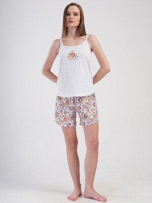 Купить Комплект женский из майки и шорт VIENETTA 4090211784 в Украина в Lingerie.ua - Одяг для дому та відпочинку, Фото 5