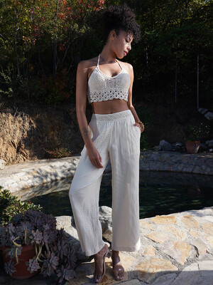 Купить Летний женский костюм с открытой спиной VIENETTA PLUS 4092790000 в Украина в Lingerie.ua - Одяг для дому та відпочинку, Фото 3