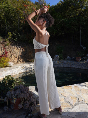 Купить Летний женский костюм с открытой спиной VIENETTA PLUS 4092790000 в Украина в Lingerie.ua - Одяг для дому та відпочинку, Фото 5