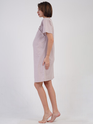 Купить Хлопковая туника для беременных и кормящих мам VIENETTA 4082721405 в Украина в Lingerie.ua - Одяг для дому та відпочинку, Фото 6