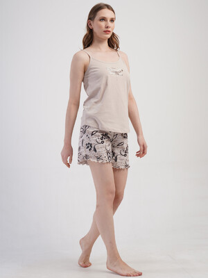 Купить Хлопковый комплект с шортами VIENETTA 4083154474 в Украина в Lingerie.ua - Одяг для дому та відпочинку, Фото 7