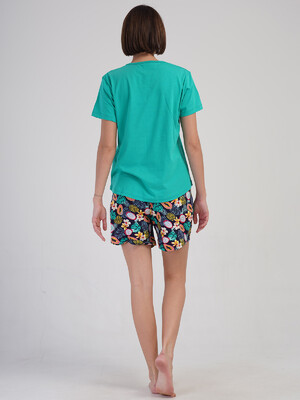Купить Хлопковый комплект из футболки и шорт VIENETTA 4082988286 в Украина в Lingerie.ua - Одяг для дому та відпочинку, Фото 2