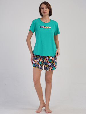 Купить Хлопковый комплект из футболки и шорт VIENETTA 4082988286 в Украина в Lingerie.ua - Одяг для дому та відпочинку, Фото 11