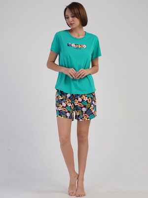 Купить Хлопковый комплект из футболки и шорт VIENETTA 4082988286 в Украина в Lingerie.ua - Одяг для дому та відпочинку, Фото 10
