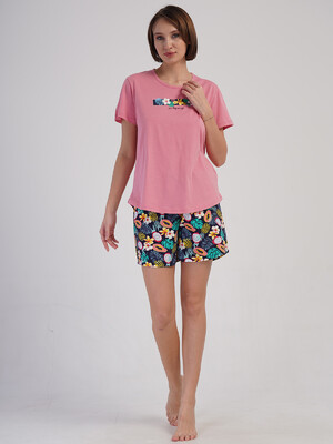 Купить Хлопковый комплект из футболки и шорт VIENETTA 4082988286 в Украина в Lingerie.ua - Одяг для дому та відпочинку, Фото 8