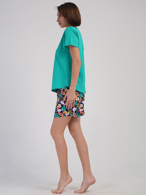 Купить Хлопковый комплект из футболки и шорт VIENETTA 4082988286 в Украина в Lingerie.ua - Одяг для дому та відпочинку, Фото 7