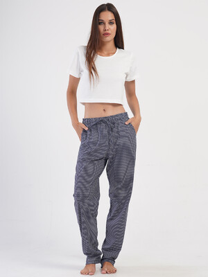 Купить Хлопковые женские брюки большого размера VIENETTA 4050330868 в Украина