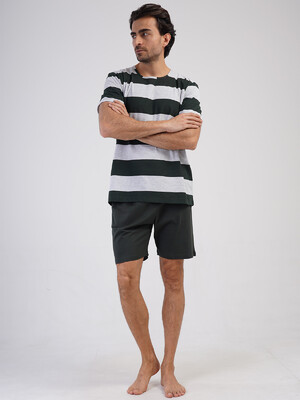 Купить Літній бавовняний костюм із шортами VIENETTA MAN 4080761900 в Украина в Lingerie.ua - Одяг для дому та відпочинку, Фото 2