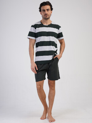 Купить Літній бавовняний костюм із шортами VIENETTA MAN 4080761900 в Украина в Lingerie.ua - Одяг для дому та відпочинку, Фото 4