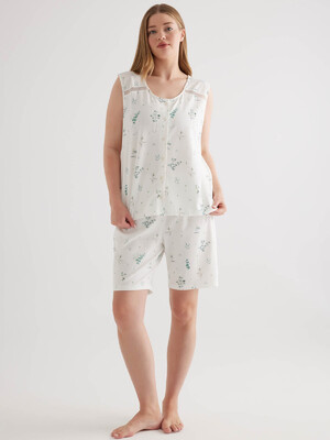 Купить Хлопковая пижама женская с коротким рукавом HAYS 50191 в Украина в Lingerie.ua - Одяг для дому та відпочинку, Фото 1