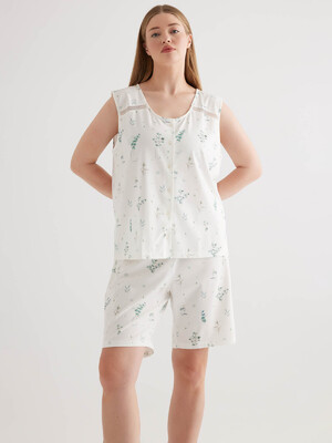 Купить Хлопковая пижама женская с коротким рукавом HAYS 50191 в Украина в Lingerie.ua - Одяг для дому та відпочинку, Фото 3