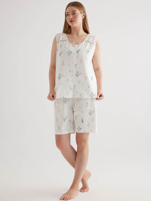 Купить Хлопковая пижама женская с коротким рукавом HAYS 50191 в Украина в Lingerie.ua - Одяг для дому та відпочинку, Фото 4