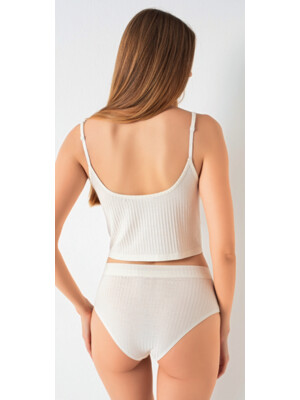 Купить Хлопковый комплект из топа и трусиков SEVIM 15935 в Украина в Lingerie.ua - Одяг для дому та відпочинку, Фото 2