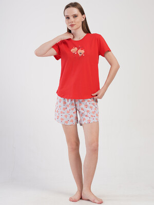 Купить Бавовняний комплект із шортами VIENETTA 4080920151 в Украина в Lingerie.ua - Одяг для дому та відпочинку, Фото 7