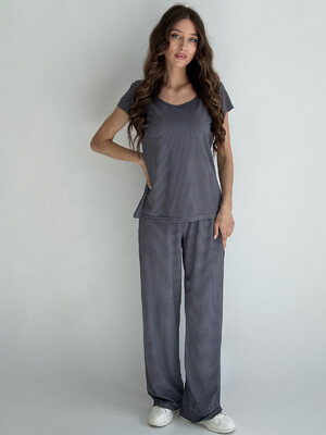 Купить Костюм трійка з кардигана, футболки та штанів LINGERIE 170753 в Украина в Lingerie.ua - Одяг для дому та відпочинку, Фото 9