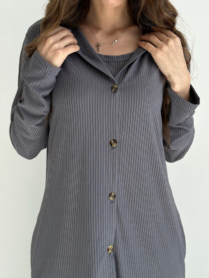 Купить Костюм трійка з кардигана, футболки та штанів LINGERIE 170753 в Украина в Lingerie.ua - Одяг для дому та відпочинку, Фото 7