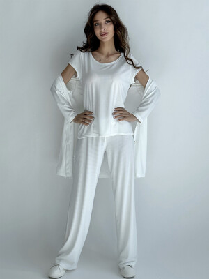 Купить Костюм трійка з кардигана, футболки та штанів LINGERIE 170753 в Украина в Lingerie.ua - Одяг для дому та відпочинку, Фото 5