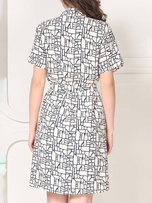 Купить Летнее платье на пуговицах с коротким рукавом JEN 05135 в Украина в Lingerie.ua - Одяг для дому та відпочинку, Фото 2