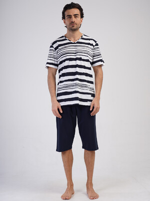 Купить Бавовняний комплект з капрі VIENETTA MAN 4080801340 в Украина в Lingerie.ua - Одяг для дому та відпочинку, Фото 6