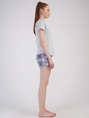 Купить Хлопковый комплект с шортами VIENETTA 5021540000 в Украина в Lingerie.ua - Одяг для дому та відпочинку, Фото 4