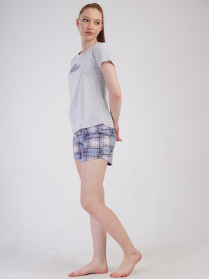 Купить Хлопковый комплект с шортами VIENETTA 5021540000 в Украина в Lingerie.ua - Одяг для дому та відпочинку, Фото 5