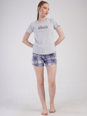 Купить Хлопковый комплект с шортами VIENETTA 5021540000 в Украина в Lingerie.ua - Одяг для дому та відпочинку, Фото 8