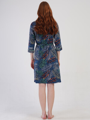 Купить Хлопковый домашний женский халат VIENETTA 4100665136 в Украина в Lingerie.ua - Одяг для дому та відпочинку, Фото 7