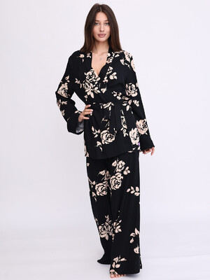 Купить Домашній костюм із кімоно та штанів LINGERIE 170759 Бельмондо в Украина в Lingerie.ua - Одяг для дому та відпочинку, Фото 3