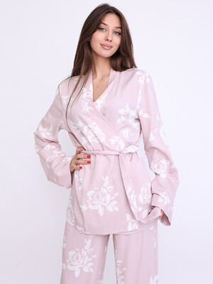 Купить Домашній костюм із кімоно та штанів LINGERIE 170759 Бельмондо в Украина в Lingerie.ua - Одяг для дому та відпочинку, Фото 5