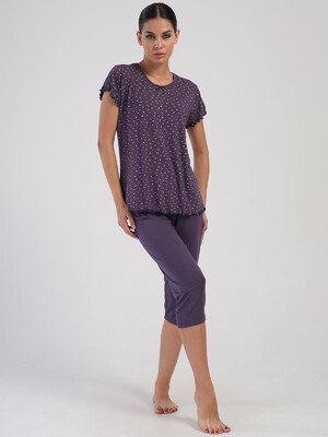 Купить Комплект из вискозы с капри VIENETTA 4040174422 в Украина в Lingerie.ua - Одяг для дому та відпочинку, Фото 1