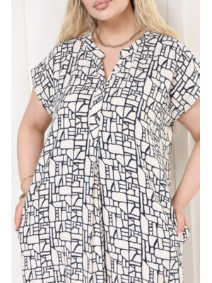 Купить Летнее штапельное платье большого размера JEN 05109  в Украина в Lingerie.ua - Одяг для дому та відпочинку, Фото 4