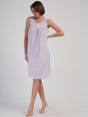 Купить Бавовняна нічна сорочка великого розміру VIENETTA 1617750068 в Украина в Lingerie.ua - Одяг для дому та відпочинку, Фото 2