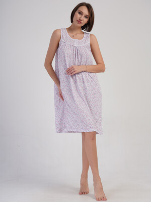 Купить Бавовняна нічна сорочка великого розміру VIENETTA 1617750068 в Украина в Lingerie.ua - Одяг для дому та відпочинку, Фото 4