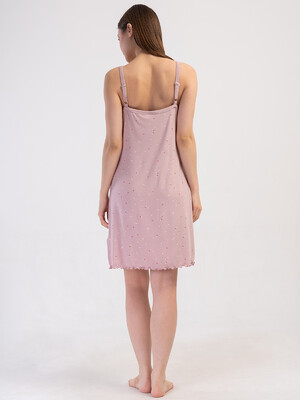 Купить Нічна сорочка з віскози на тонких бретельках VIENETTA 4093141049 в Украина в Lingerie.ua - Одяг для дому та відпочинку, Фото 3