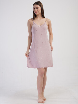 Купить Літня нічна сорочка на тонких бретельках VIENETTA 4093151049 в Украина в Lingerie.ua - Одяг для дому та відпочинку, Фото 4