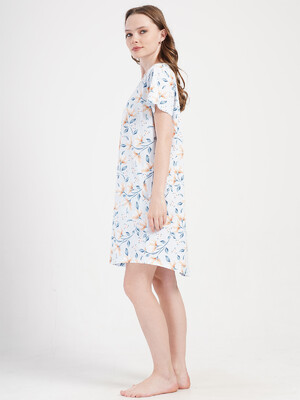 Купить Бавовняна домашня туніка великого розміру VIENETTA 4092060710 в Украина в Lingerie.ua - Одяг для дому та відпочинку, Фото 6