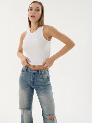 Купить Майка жіноча однотонна коротка SEVIM 16154 в Украина в Lingerie.ua - Одяг для дому та відпочинку, Фото 2