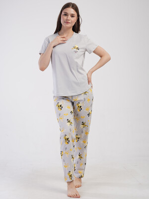 Купить Хлопковый комплект женский  с брюками VIENETTA 4082918401 в Украина