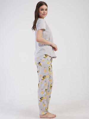 Купить Бавовняний комплект жіночий  з брюками VIENETTA 4082918401 в Украина в Lingerie.ua - Одяг для дому та відпочинку, Фото 6