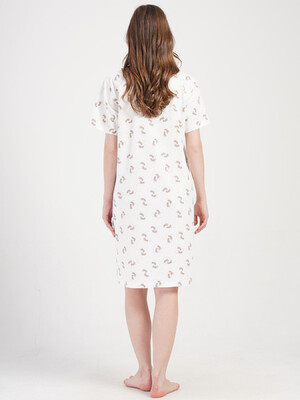 Купить Хлопковая туника для беременных и кормящих мам VIENETTA 4083271152 в Украина в Lingerie.ua - Одяг для дому та відпочинку, Фото 2