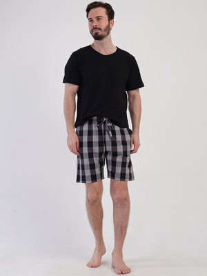 Купить Хлопковые шорты мужские в клетку VIENETTA MAN 4091860668 в Украина