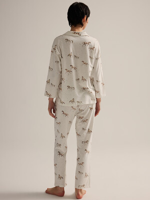 Купить Хлопковая классическая пижама с брюками HAYS 62514 в Украина в Lingerie.ua - Одяг для дому та відпочинку, Фото 7