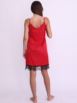 Купить Шовкова нічна сорочка з мереживом LINGERIE 170793 в Украина в Lingerie.ua - Одяг для дому та відпочинку, Фото 4