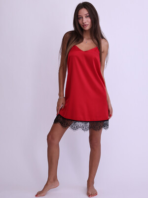 Купить Шовкова нічна сорочка з мереживом LINGERIE 170793 в Украина в Lingerie.ua - Одяг для дому та відпочинку, Фото 5